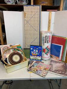 lot 673 image: Craft & Sewing Supplies