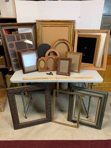 lot 676 image: Variety of Large frames