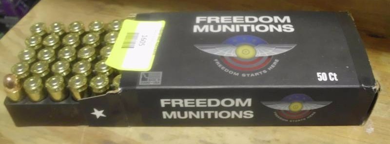 lot 1605 image: 50 Rounds of .45 ACP Ammo Freedom Ammunition