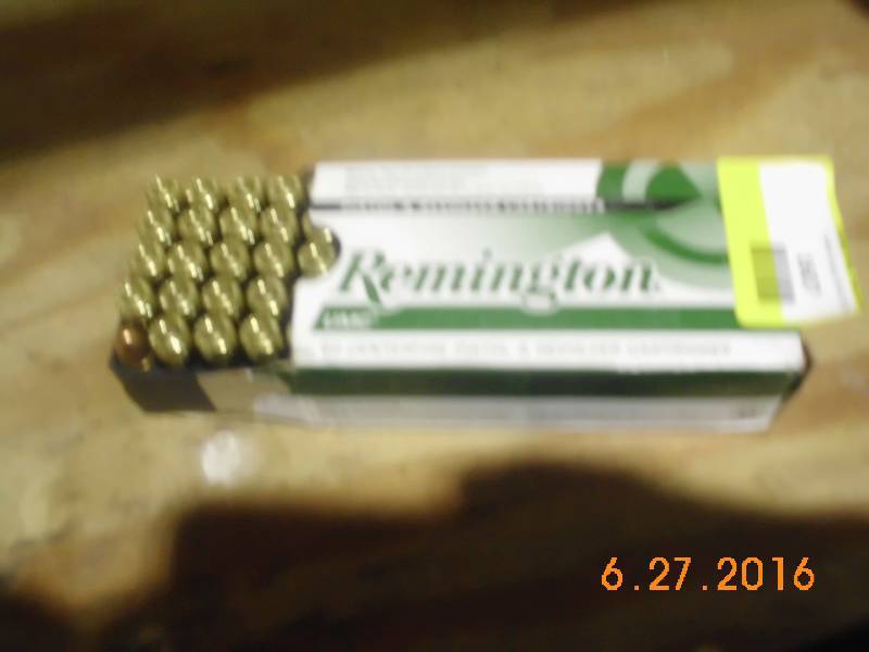 lot 1607 image: 50 Rounds of 9 mm Ammo Remington