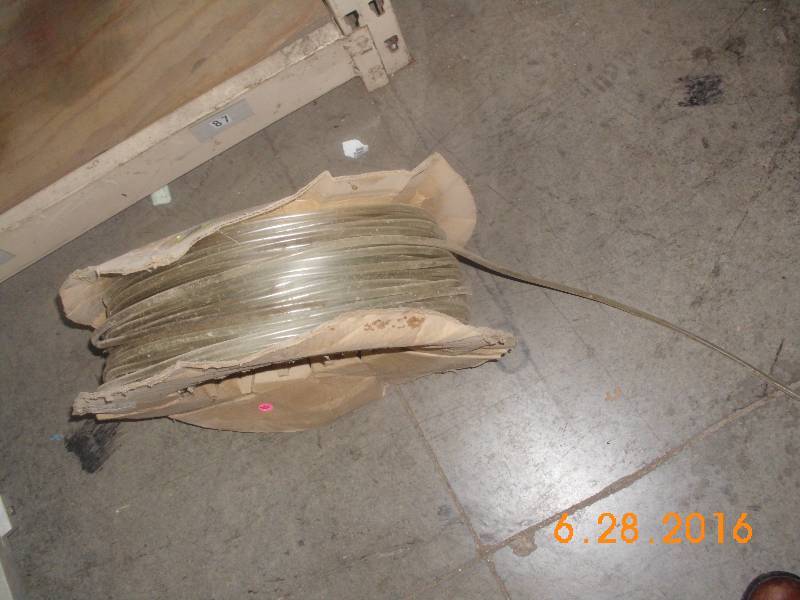 lot 1653 image: Roll of Rubber Tubing