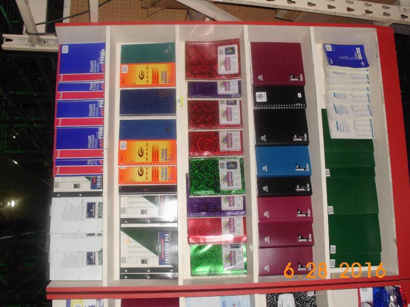 lot 1689 image: Lot of Mead Note Books,Paper Supplies Typing Paper Steno Book