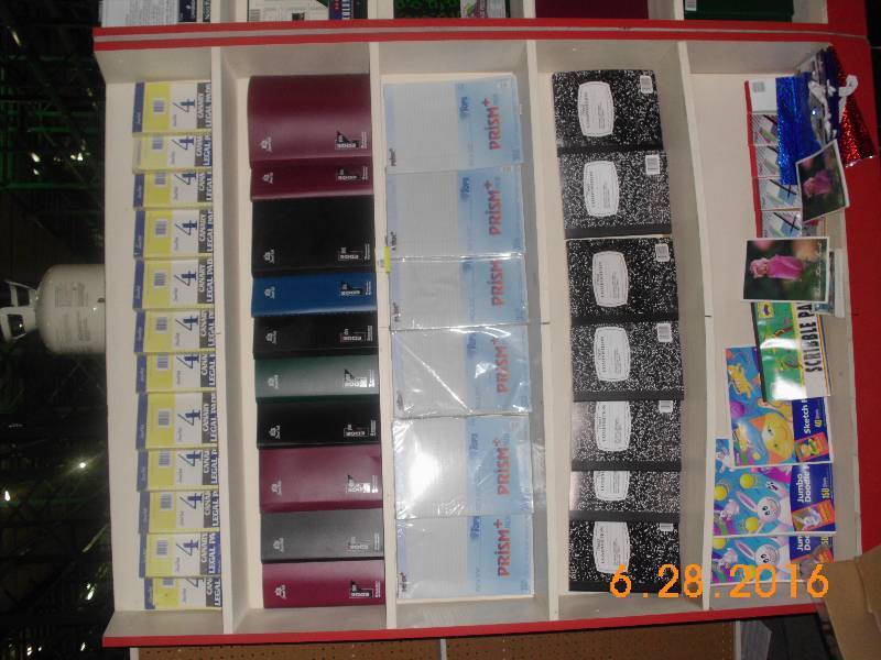 lot 1690 image: Lot of Stuart HallMead Light Blue Paper Legal Pads, Notebooks