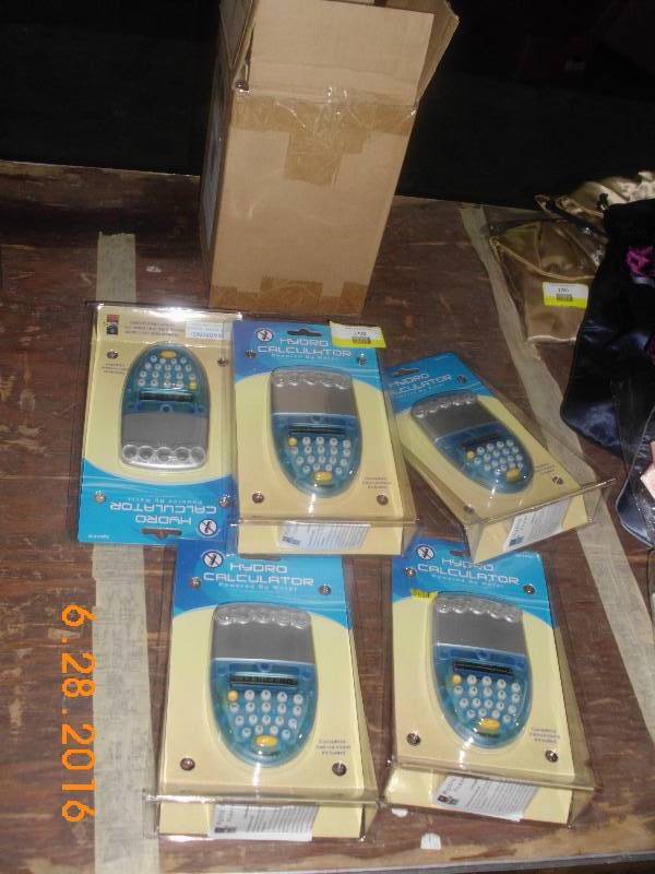 lot 1700 image: Qty 10 Hydro Calculator