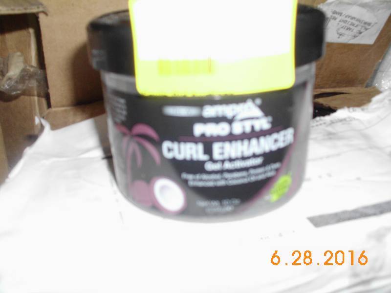 lot 1734 image: 5 Jars Ampro style Curl Enhancer 3 Bottles Coconut Body Lotion