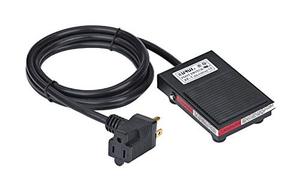 lot 3106 image: qtXURUI Momentary Foot Switch XF-1, Single Pedal, 10A 250V, Cord with Plug