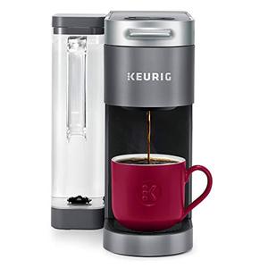 lot 3108 image: Keurig K-Supreme Coffee Maker, Single Serve K-Cup Pod Coffee Brewer, With MultiStream Technology, 66 Oz Dual-Position Reservoir, and Customizable Settings, Gray