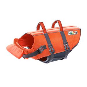 lot 3114 image: Outward Hound Granby Splash Orange Dog Life Jacket, Large