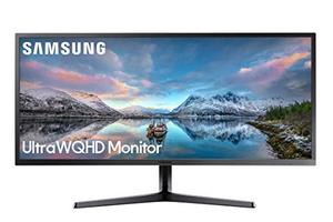 lot 3122 image: SAMSUNG 34-Inch SJ55W Ultrawide Gaming Monitor (LS34J550WQNXZA) �� 75Hz Refresh, WQHD Computer Monitor, 3440 x 1440p Resolution, 4ms Response, FreeSync, Split Screen, HDMI, Black