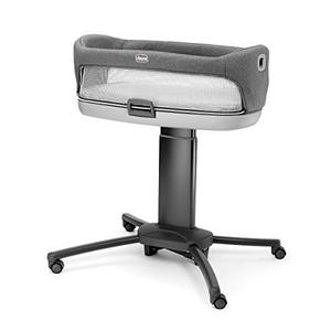 lot 3126 image: Chicco Close to You 3-in-1 Bedside Bassinet - Heather Grey