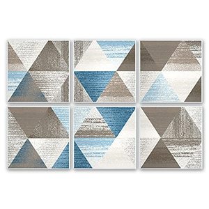 lot 3128 image: BUBOS Art Acoustic Panels,72��x48��inch Premium Acoustical wall panel,Better than foam, Decorative Sound Absorbing Panel for walls, Studio Acoustic Treatment. Soundproof wall panel,6 Pack,Infinite Loop