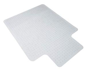 lot 3136 image: OFM ESS Collection Chair Mat with Lip for Carpet, 36 x 48, Clear