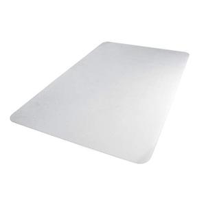 lot 3139 image: Amazon Basics Polycarbonate Office Chair Mat for Low to Medium Pile Carpets - 47 x 51-Inch, Clear