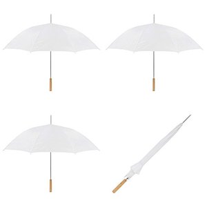 lot 4061 image: Anderson Umbrella Wedding Umbrella - 60 Umbrella - Manual Open - 10 Pack (White)