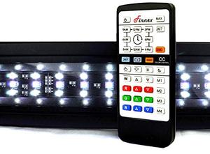 lot 5128 image: Finnex Planted 247 LED Klc Aquarium LED Light, Automated Full Spectrum Fish Tank Light, 46.5-48, Black (KL-C48A)