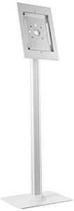 lot 5157 image: Anti-Theft Tablet Security Stand Kiosk - Aluminum Metal Floor Mount Tablet Case Holder wLock, Tilt Adjustable for Flexible Operation, Designed for iPad Pro 12.9 Inch Tablets - Pyle PSPADLKPRO57