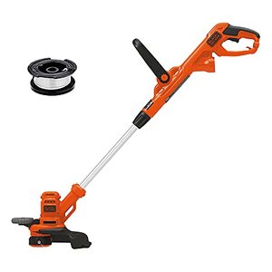 lot 5166 image: BLACKDECKER String Trimmer with Auto Feed, Electric, 6.5-Amp, 14-Inch (BESTA510)