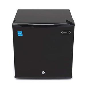 lot 5198 image: Whynter CUF-110B Energy Star 1.1 Cubic Feet Upright Lock, Black Freezer, cu ft
