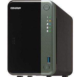 lot 6120 image: QNAP TS-253D-4G 2 Bay NAS for Professionals with Intel Celeron J4125 CPU and Two 2.5GbE Ports