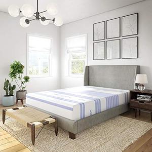 lot 6132 image: Vibe Gel Memory Foam 12-Inch Mattress  CertiPUR-US Certified  Bed-in-a-Box, Twin