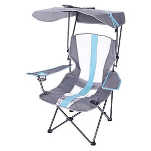 lot 6140 image: SwimWays Kelsyus Original Canopy Chair, Royal Blue, 37 x 24 x 58, (Model 6038851)