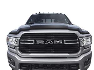 lot 6146 image: Auto Ventshade AVS 322189 Aeroskin Smoke Flush Mount Hood Protector for 2019-2020 Ram 25003500