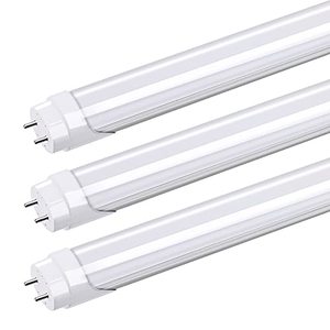 lot 6156 image: CNSUNWAY LIGHTING 4FT LED Light Bulbs, 22W 2400LM High Bright, 5000K Daylight, Dual-Ended Power, Ballast Bypass, 48 LED Fluorescent Replacement Bulb, Frosted Cover (Pack of 25)