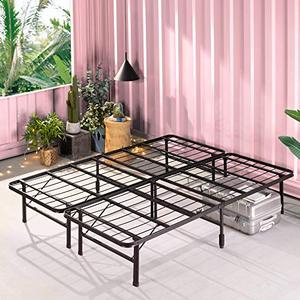 lot 6172 image: ZINUS SmartBase Tool-Free Assembly Mattress Foundation  14 Inch Metal Platform Bed Frame  No Box Spring Needed  Sturdy Steel Frame  Underbed Storage, Full