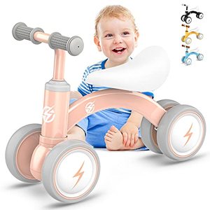 lot 26150 image: Baby Balance Bikes, Upgraded Toddler Bikes 10-36 Months Gifts for 1 Year Old Boys Girls, Cute Kids Riding Toys with Soft Seat & Silence Wheels to Train Baby Standing and Running for Indoor and Outdoor