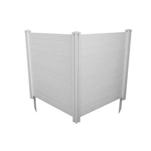 lot 26159 image: 48in x 48in Premium Vinyl Privacy Screen