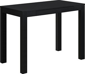 lot 36364 image: Ameriwood Home Parsons Desk with Drawer, Black