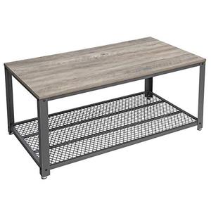 lot 36365 image: VASAGLE Sofa Table, Coffee, Greige