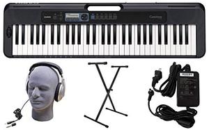 lot 36405 image: Casio CT-S300 61-Key Premium Keyboard Pack with Stand, Headphones & Power Supply (CAS CTS300 PPK)