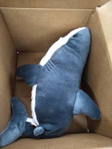 lot 36437 image: Wild Republic Great White Shark Plush, Stuffed Animal, Plush Toy, Gifts for Kids, Cuddlekins 13 inches