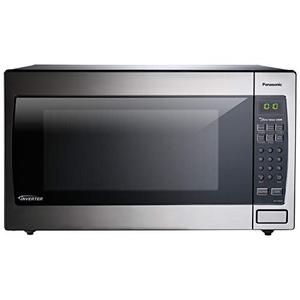 lot 36467 image: Panasonic Microwave Oven NN-SN966S Stainless Steel CountertopBuilt-In with Inverter Technology and Genius Sensor, 2.2 Cubic Foot, 1250W