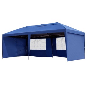 lot 1979 image: Outsunny Easy Pop Up Tent with 4 Removable Sidewalls- Retail$164.49