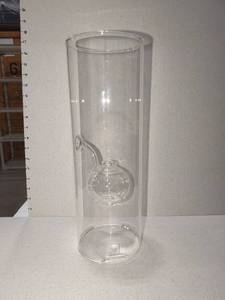 lot 1108 image: Wolfard Glassblowing Co oil lamp cylinder