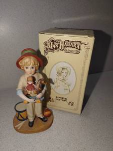 lot 1118 image: Jan Hagara limited edition Jody and the toy horse figurine with c.o.a. and box