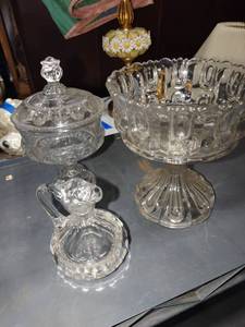 lot 1146 image: Kings Crown glassware