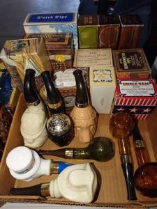 lot 3002 image: Avon cologne pipes