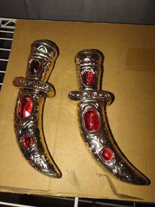 lot 3014 image: Avon decanters jeweled daggers