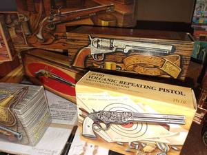 lot 3049 image: Avon decanters firearms