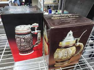 lot 3071 image: Avon stein decanters