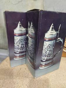 lot 3073 image: Avon stein decanters