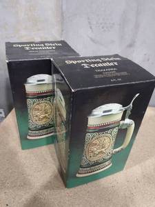 lot 3075 image: Avon stein decanters