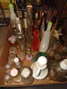 lot 3119 image: Avon empty bottles