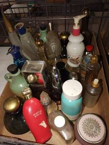 lot 3122 image: Avon empty bottles