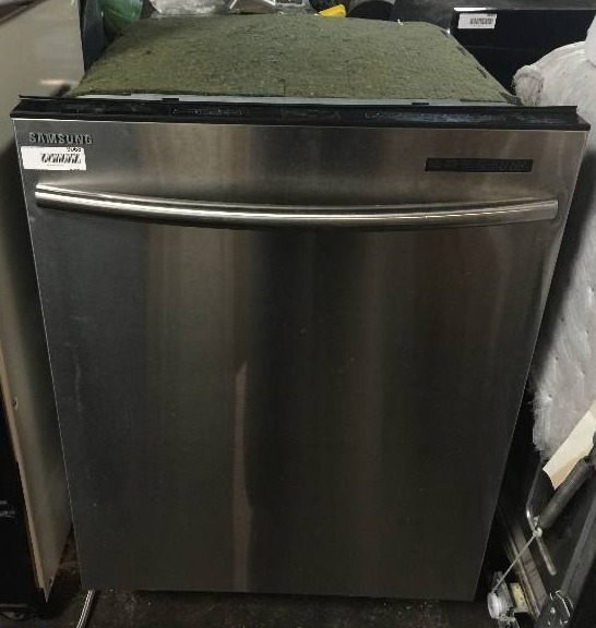 lot 9068 image: Samsung DMR78AHS  Fully Integrated Dishwasher with 6 Wash Cycles, Tall Stainless Steel Tub, Quiet (49 dB), Hard Food Disposer, Half Load Setting and Energy Star Rated