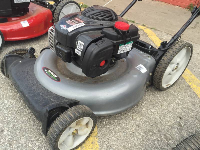 lot 9073 image: Craftsman 5.0 Engine Torque Rear Bag Push Mower