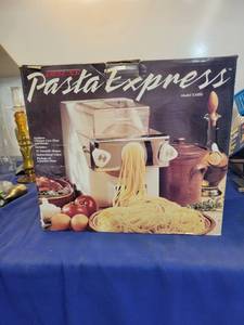 lot 3447 image: Pasta express model X 3000 maker new inbox